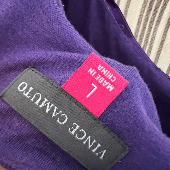 Vince Camuto purple studded beaded dress - Picture 7 of 13